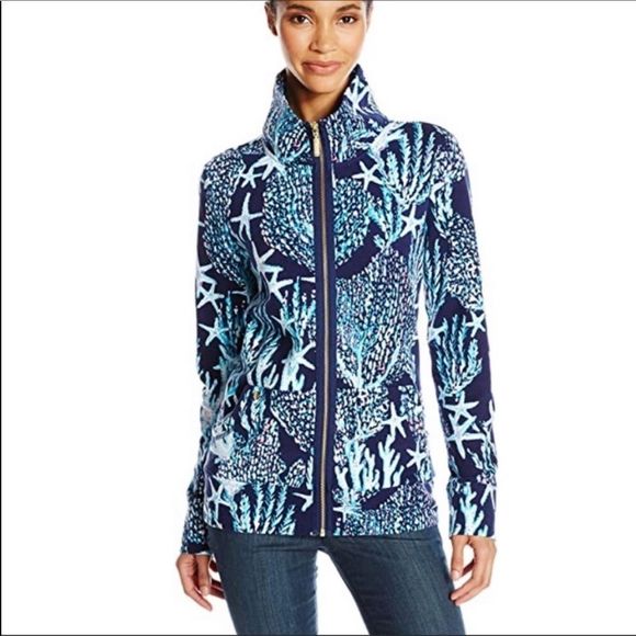 Lilly Pulitzer Jackets & Blazers - Lilly Pulitzer Good Reef Leona Jacket